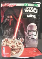Mängden socker i Star Wars Müsli