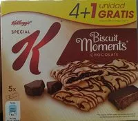 Mängden socker i Biscuit moments chocolat