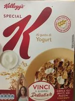 Mängden socker i Cereali Spec. k. yog. gr290 Kello