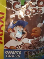 Mängden socker i Coco Pops - céréales