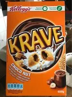 Mängden socker i Krave cereales de desayuno rellenos de crema