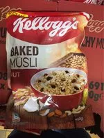 Mängden socker i Baked Müsli Nut