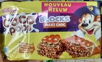 Mängden socker i Coco pops - Barres de céréales chocolat
