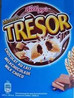 Mängden socker i Trésor chocolat au lait
