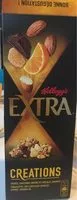 Mängden socker i Kellogg's Extra Creations - Orange, gingembre enrobé de chocolat et amandes