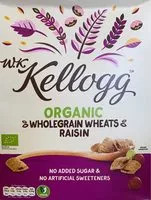 Mängden socker i Organic Wholegrain Wheats Raisin