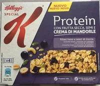 Mängden socker i Special K Protein Ribes nero e semi di zucca