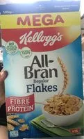 Mängden socker i All-Bran regular flakes