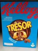 Mängden socker i Céréales trésor - chocolat au lait