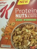 Mängden socker i Special K Protein nuts, clusters & seeds