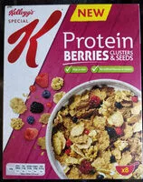 Mängden socker i Special K protein clusters &seeds