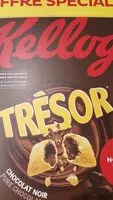 Mängden socker i Céréales Trésor Kellogg's Chocolat Noir - 14x750g