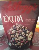 Mängden socker i Céréales Extra Kellogg's Aux 3 fruits rouges