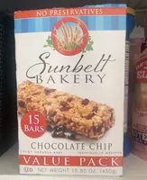 Mängden socker i Chocloate chip grandola bars