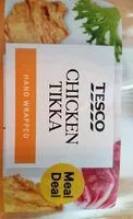Mängden socker i Tesco Wrap Chicken Tikka