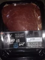 Mängden socker i British rump steak
