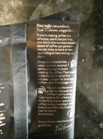 Mängden socker i Tesco Finest Colombia Supremo Ground Roasted Coffee 227 G