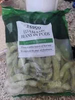 Mängden socker i Edamame beans in pods