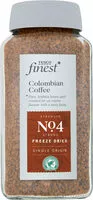Mängden socker i Tesco Finest Colombian Coffee 100G