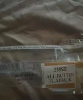 Mängden socker i All butter flapjack