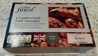 Mängden socker i British Pork Cumberland Sausages