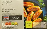 Mängden socker i 6 Lincolnshire Sausages