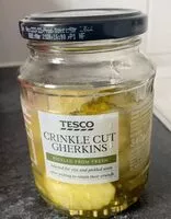 Mängden socker i Crinkle cut gherkins