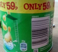 Mängden socker i Pringles sour cream & onion