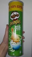 Mängden socker i Pringles sour cream and onion