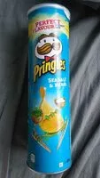 Mängden socker i Pringles Sea salt & Herb