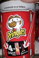 Mängden socker i Pringles XXL