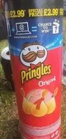 Mängden socker i Pringles
