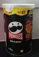 Mängden socker i Pringles Hot and Spicy