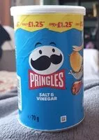 Mängden socker i Salt and vinegar pringles