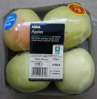 Mängden socker i Apples