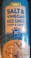 Mängden socker i Salt & Vinegar Rice Cakes