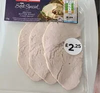 Mängden socker i British Butter Roast Turkey Breast
