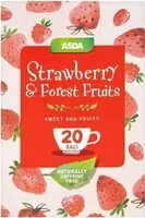 Mängden socker i Strawberry & Forest Fruits Bags