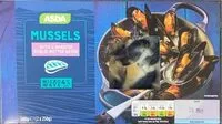 Mängden socker i ASDA Mussels with a roasted butter sauce