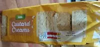 Mängden socker i Custard creams