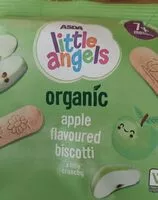 Mängden socker i Little angel organic apple flavoured biscotti