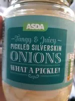 Mängden socker i Asda pickled silverskin onions