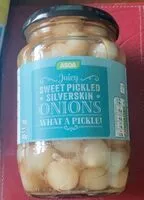 Mängden socker i Pickled onions