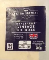 Mängden socker i Wyke farms vinge chedar