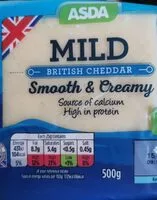 Mängden socker i Mild British Cheddar