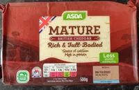Mängden socker i Asda Mature British Cheddar