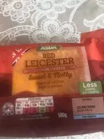Mängden socker i Red Leicester