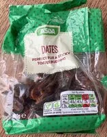 Mängden socker i Dates