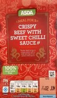 Mängden socker i Crispy Beef with Sweet Chilli Sauce