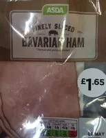 Mängden socker i Bavarian ham